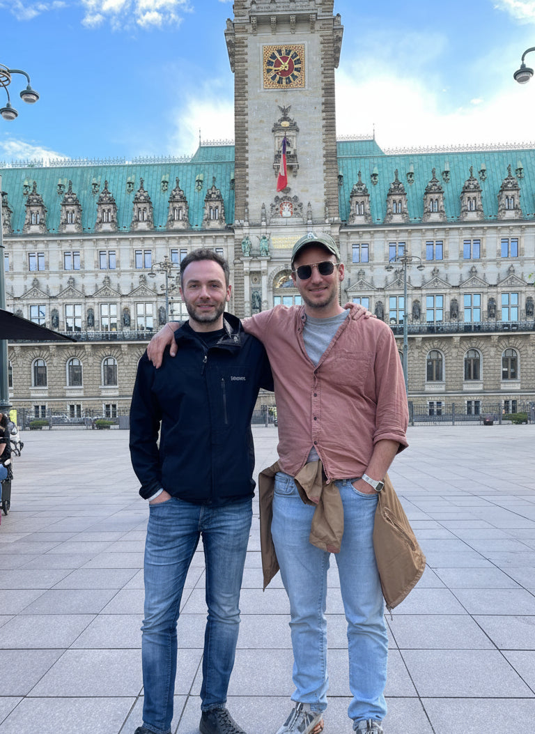 Claudius Franz und David Kiknadze, Gründer von Nortea