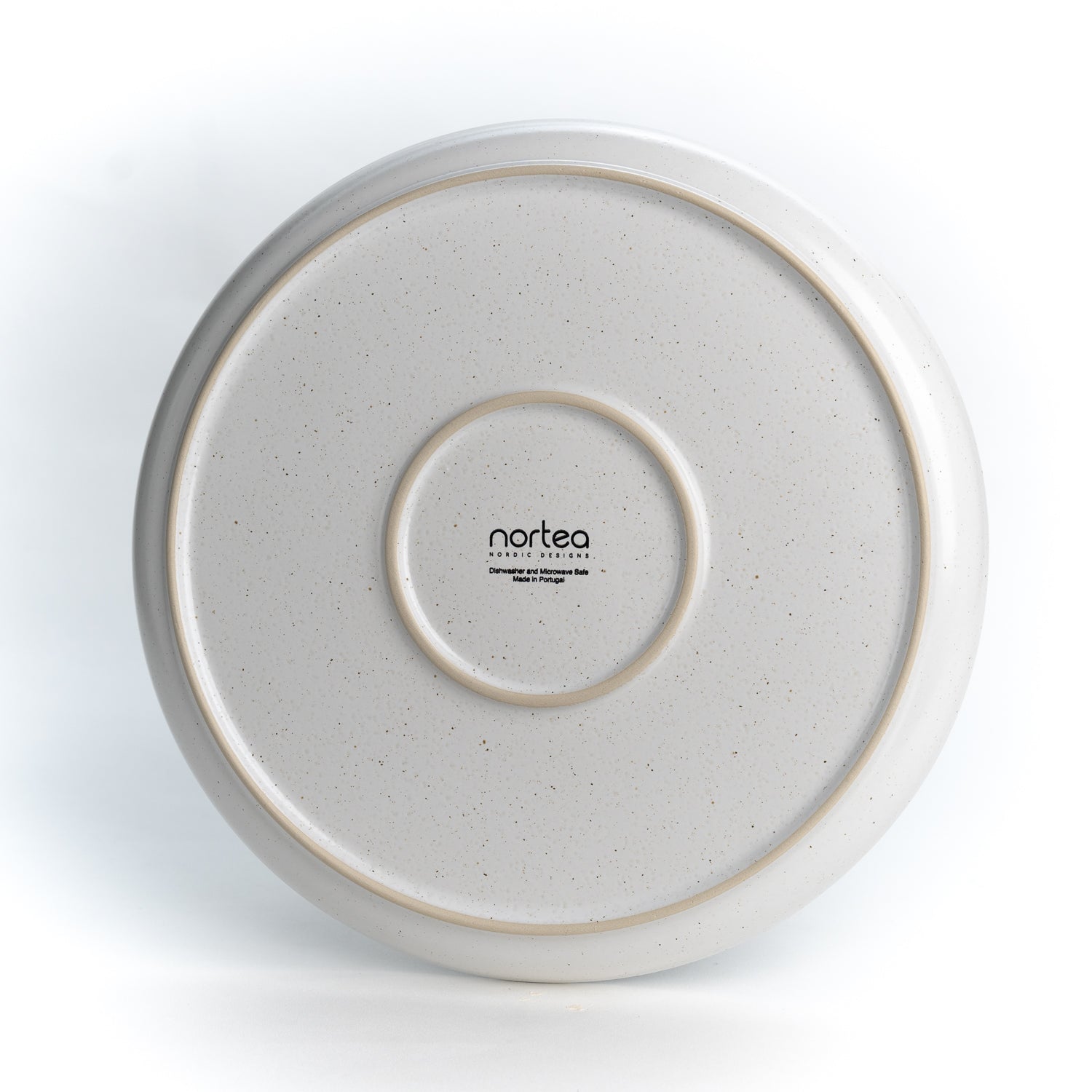 NØRRSKA – Modernes skandinavisches Steingut-Geschirrset für 6 Personen · Weiß Matt