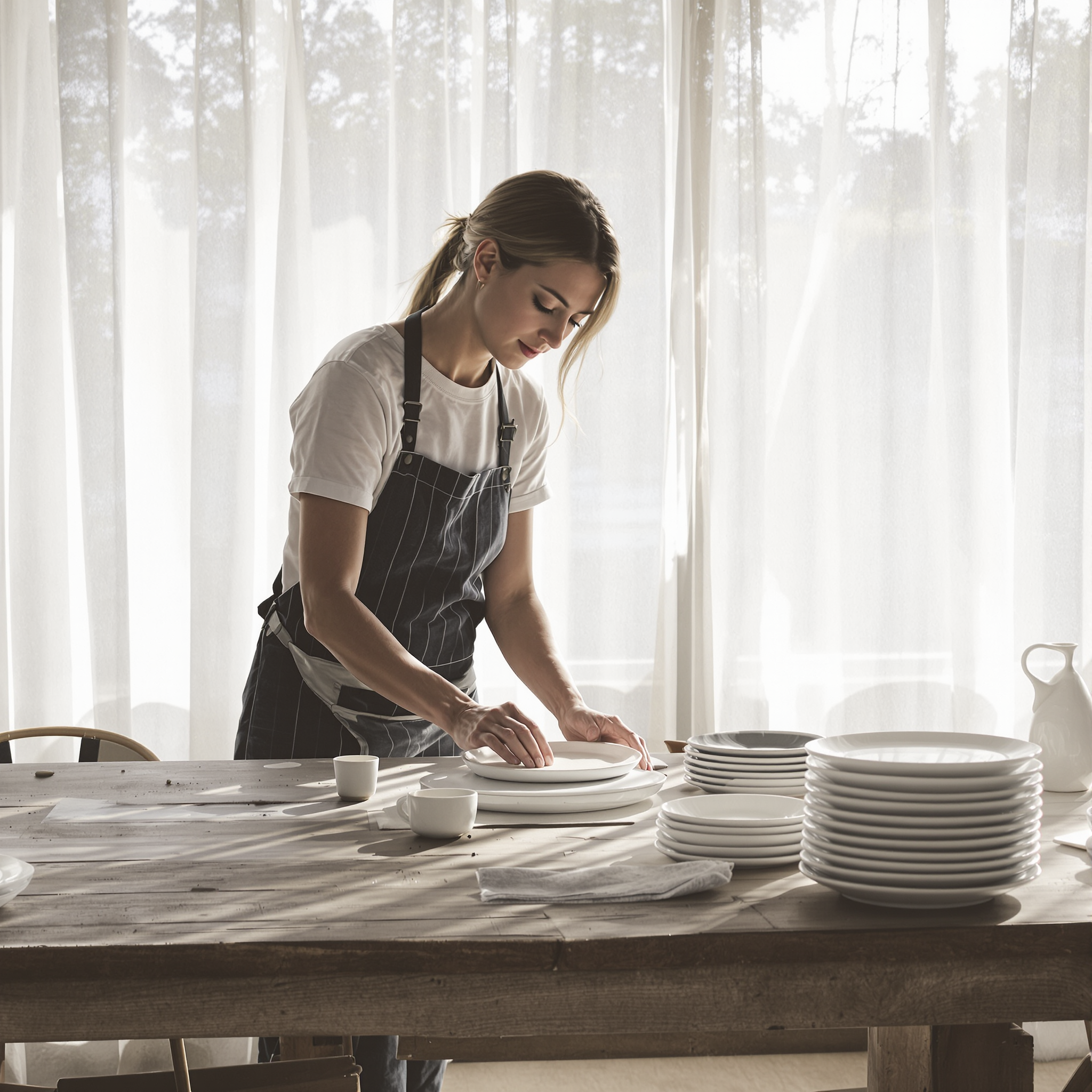 Atlantic coast Portugal artisan ceramic workshop
