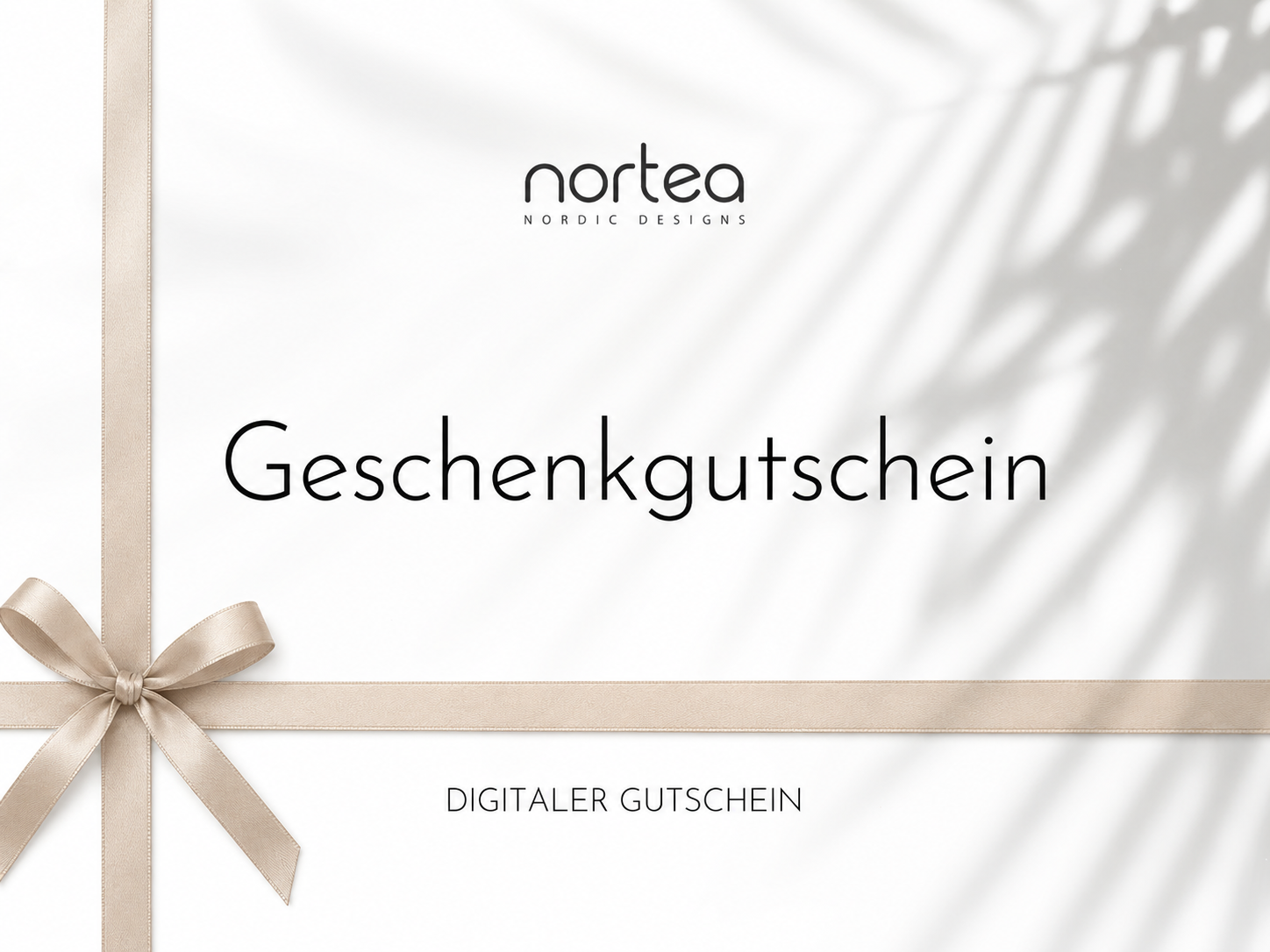 nortea Geschenkgutschein