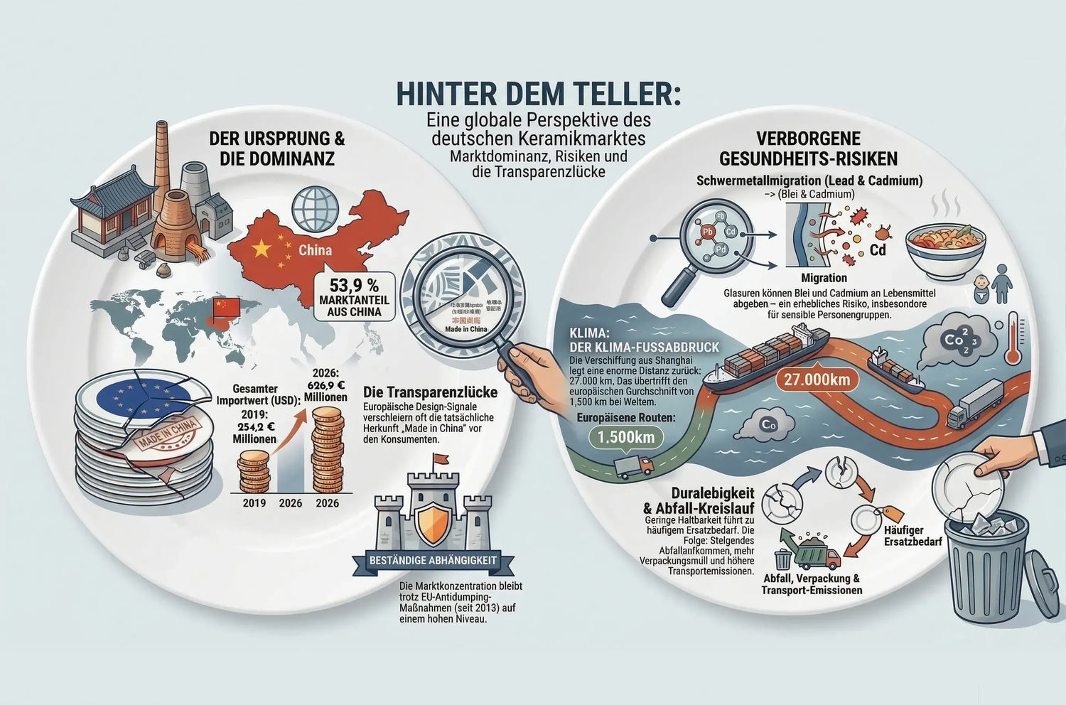 Deutschlands Keramikgeschirr-Markt