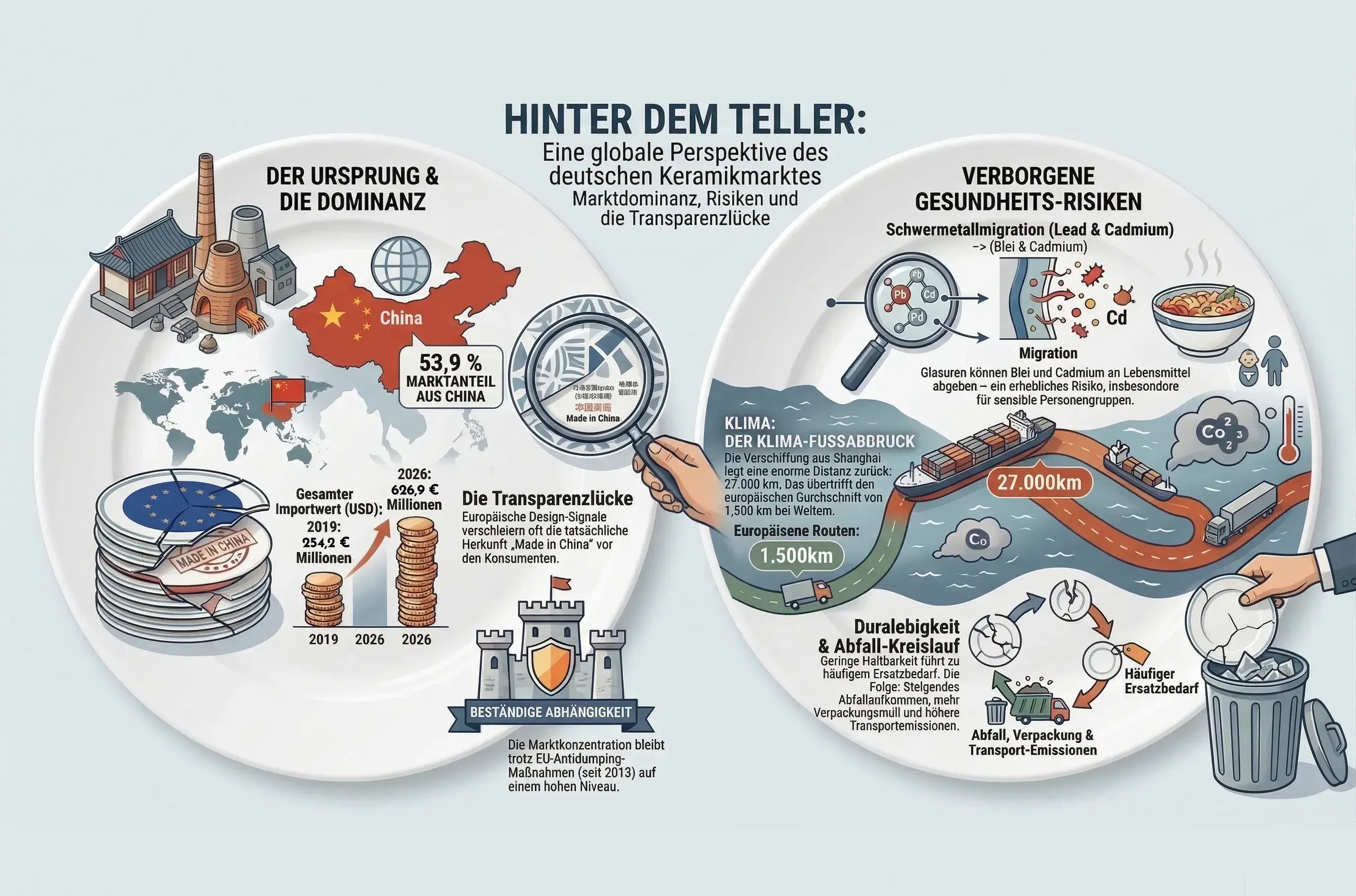 Deutschlands Keramikgeschirr-Markt