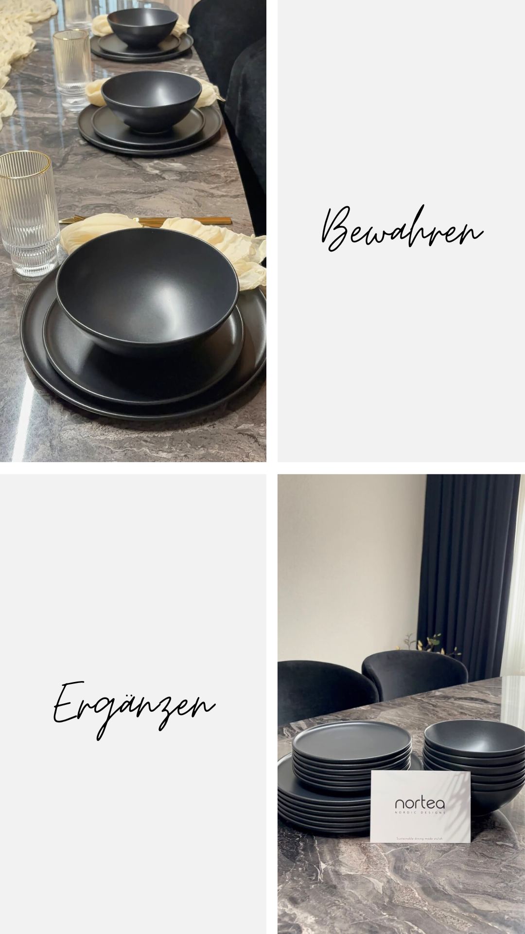 geschirr set Nachbestellservice