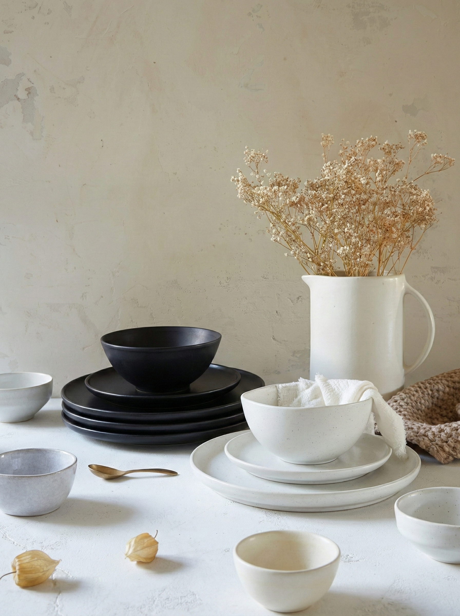 moderness steingut geschirr sets