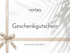 nortea Geschenkgutschein